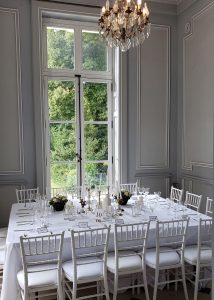 CHATEAU DE LA CHESNAIE / SALON JEAN JACQUES ROUSSEAU